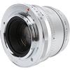 Tbest Obiettivo 35 Mm F1.4, Lega di Lenti APS C con Processo CNC + Vetro Ottico per Fotocamera G1 per Fotocamera