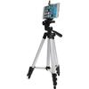 COLLBATH Treppiede Portatile Regolabile Per Fotocamera Digitale E Smartphone Con Piedini in Gomma Antiscivolo E Snodi A 4 Sezioni Per Amanti Del Fotografare