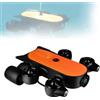 GXGSDM Robot con telecamera subacquea, drone subacqueo, robot subacqueo, con telecamera 4K ad altissima definizione, cavo da 150 m, adatto for riprese subacquee