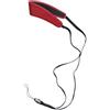 DigiStrap - Collarina in pelle con fermo rapido, colore rosso