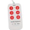 Matybobe Tastiera a 6 Tasti Tastiera Macro Programmabile USB Plug and Play Lavoro di Gioco Versatile Materiale ABS