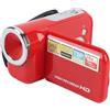 VBESTLIFE Videocamera Digitale HD 1080p Portatile, Videocamera DV da 16 MP con Schermo LCD da 2,0 Pollici, Zoom Digitale 16x, per gli Adolescenti (rosso)