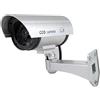 Etopars Sorveglianza dell'interno all'aperto impermeabile della macchina fotografica fittizia d'argento del CCTV di sicurezza di IR LED