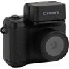 Fockety Action Camera 2MP 1080P, Videocamera Compatta da Viaggio Vlog con Schermo a Colori, Adatta per Adolescenti, Studenti e Bambini, Supporta Schede di Memoria Fino a 128G,