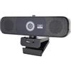 Kaeltsyn Webcam Plug Play 4K con altoparlante integrato doppio microfono per lo streaming di videochiamate professionali Webcam per laptop