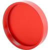 Generic Accessori per telescopi 2 pz M48X0.75mm Copertura In Metallo Filettato Con Corda Appesa Accessori for Telescopio Astronomico Nero Rosso(Red)