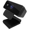 Beelooom Webcam con microfono, webcam per computer, USB, streaming, webcam desktop per videochiamate, registrazione, conferenze