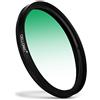 CELLONIC Ø 37mm Filtro Graduato Verde compatibile con Voigtländer VM 40mm F 2,8 Heliar - Filtro paesaggio