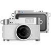 NbgrvB 1.44 IPS per Mini Portachiavi Fotocamera con Video 1440P e Foto 2MP, Portatile per Studenti di Design Compatto e Viaggiatori, Supporta Fino a 128GB, Tipo Ricaricabile Bianco