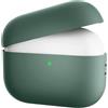fxwtich Guscio protettivo per auricolari, antigraffio, perfettamente abbinato, compatibile con Bluetooth, compatibile con AirPods Pro2 2022, verde