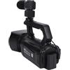 Tangxi Videocamera 4K 56MP Zoom Ottico 6x Zoom Digitale 20x Videocamera con Touch Screen da 4 Pollici Microfono Esterno Luce di Riempimento Telecomando