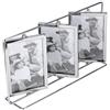 Riuulity Splendida Cornice per Foto Vintage con Rotazione di 360 Gradi, Cornice per Foto di Grandi Dimensioni per Compleanno, Ferro in Acciaio Inossidabile 14,6x3,1x7,5 Pollici