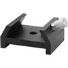 Generic Accessori per telescopi Base del cercatore Piastra scanalata a coda di rondine Filettatura da 1/4 Accessori for telescopi astronomici Nero/Argento/Rosso(Schwarz)