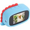 Naroote Camera Sottomarina, 12 MP di 750 MAh Batteria Compatta Piccola Camera per la Spiaggia (BLUE)
