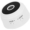 TOPINCN Telecamera Wireless HD, Mini Telecamera Wi-Fi Wireless con Cover Posteriore Magnetica per Ufficio (Bianco)