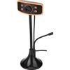 Septpenta Fotocamera per Computer, Fotocamera per Visione Notturna Funzione di Esposizione Automatica con Microfono Fotocamera 1080P, Qualità Grafica ad Alta Definizione Adatta per Laptop, Computer Desktop