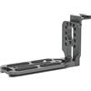 Tbest Piastra Universale in Metallo a Forma di L con Supporto per Slitta a Contatto Caldo per Fotocamera a Sfera Idraulica Durevole Superficie Anodizzata (Grigio 69x36x35 cm / 27,2x14,2x13,8 pollici)