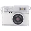 VELATEMOR 1080p HD Piccolo Videogioco Portatile Compatto, Fotocamera Vintage con Portachiavi, Fotocamera Digitale Portachiavi con Lampada Flash con Collana a Catena per la Registrazione (WHITE)