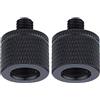 THINCAN 2 viti per fotocamera da 3/8 a M8 M10, attacco a vite per fotocamera SLR, accessori fotografici, DSLR, conversione fotografica, accessori treppiede, basi