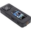 Tbest Videoregistratore Sportivo Indossabile WiFi con Action Cam 4K con Touchscreen da 2,0 Pollici per Montaggio in Bicicletta Sul Petto del Casco