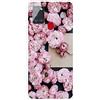 MUTOUREN Cover per Samsung Galaxy A21S Custodia in Silicone TPU Trasparenti Ultra Sottile Antigraffio Antiurto Protettivo Case con Pellicola Proteggi Schermo, Rosa Rosa
