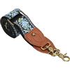Airshi Tracolla della Macchina Fotografica, Cinghia della Macchina Fotografica di Stile Etnico di Struttura di Lusso Leggera Tessuta per la Fotografia all'aperto (Blu)
