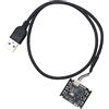 AKLOSIPY Modulo della Telecamera USB Scheda Webcam 0,3 MP 50 ° Ultra Wide Visualizza Protocollo UVC OTG per Applicazioni Versatili e Alta compatibilità