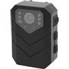 Sxhlseller Videocamera Indossabile Dal Corpo 4K HD, Videoregistratore Tascabile NightVision con Clip Posteriore, Piccola Videocamera Indossabile a 6 Assi Resistente All'acqua per le Forze