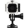 Generic Mini Action Camera, Fotocamera Sportiva per Visione Notturna Ad Aspirazione Magnetica con Custodia Impermeabile per Esterni