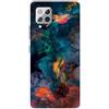 MUTOUREN Cover per Samsung Galaxy A42 5G Custodia in Silicone TPU Trasparenti Ultra Sottile Antigraffio Antiurto Protettivo Case con Pellicola Proteggi Schermo, Inchiostro Acquerello