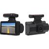 Sxhlseller Dashcam Anteriore e Posteriore, Smart Dashcam con Schermo HD IPS da 3 Pollici Telecamera da Cruscotto 1080P NightVision, Dashcam per Parcheggio di Guida