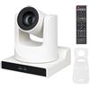 SMTAV Telecamera PTZ con zoom ottico 20X, HDMI, PTZ, 3G-SDI, live streaming, telecamera PTZ per conferenze in chiesa, eventi educativi, supporta PoE 1080P 60FPS