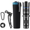 YFDGD Potente Teleobiettivo 20X-40X Telescopio HD Obiettivi For Fotocamera Del Telefono Cellulare Con Treppiede Monocolo Zoom A Lungo Raggio For Il Campeggio Chiaro Immagine(20-40X Lens)