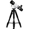 Tecnosky EduSnap Astro53ED. Telescopio intelligente compatto con ottica apocromatica ED da 53 mm, sistema automatico di ricerca e visione elettronica assistita.