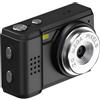 Yominerr Mini Telecamera con Schermo per Interni, Casa, Esterni, 1080P, Sport, Portatile, retrò, Piccola Videocamera, Videoregistratore per Principianti B