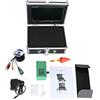 AUBEST Fotocamera da Pesca, Videocamera da pesca subacquea da 9 pollici 100 0TVL. Fish Finder. HD DVR. Registratore Pesca impermeabile con 6 pz 1W IR LE. DS. ,Fotocamera per la pesca subacquea(IR LED 15M Cab
