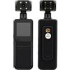 Annadue Action Camera, Videocamera Portatile WiFi 4K, Fotocamera Subacquea Anti-vibrazione con Schermo LCD HD da 1,31 Pollici, Videoregistratore con Morsetto Posteriore