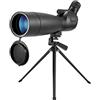 WanuigH Telescopio monoculare Scope portatile impermeabile impermeabile per il telescopio monoculare angolato con custodia per il trasporto del treppiede per il campeggio di Watching Bird Telescopio monocular