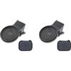 NeaxgeandX 2 set di 37 mm CPL Obiettivo Fotocamera Telefono Professionale per La maggior parte degli Smartphone CPL Filtro Lens
