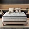 Naturalex - Materasso Matrimoniale 140x200 cm - Altezza 30 cm - Visco-Carbone - Schiuma Memory HR e Lattice Blu - Ergonomico, Solido, Ipoallergenico, Ventilato - Lato Invernale ed Estivo