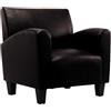 vidaXL Poltrona in Similpelle Marrone Scuro Sofa Sofà Casa Divanetto Seggiola