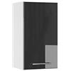 Vicco Pensile da cucina Fame-Line, Antracite lucido, 40 cm, per la combinazione con altri moduli della serie Fame-Line