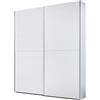 AVANTI TRENDSTORE - Victoria - Armadio con ante scorrevoli in legno laminato, molto spazioso, disponibile in diversi colori. Dimensioni: LAP 170x196x60 cm (Bianco)