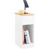 SoBuy comodino stretto con cassetto e ripiano 25x40x60cm camera