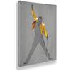 Giallobus - Quadro - 02 - The Show Must Go on - Tela Canvas Telaio Standard - 35x50 - Pronto da Appendere - Quadri Moderni per la casa