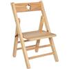 ATMOSPHERA CREATEUR D'INTERIEUR - Sedia pieghevole per bambini in hevea naturale