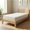 Materassi Russo Materasso in Memory Foam, Altezza 24 cm Reali,Rivestimento in Aloe Vera Antibatterico, Spedito Sottovuoto Arrotolato, 100% Made in Italy (90 x 190 Cm Singolo)