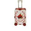 Generico 12 scatoline in Legno per Cerimonia Forma Valigia Trolley Comunione CRESIMA Laurea Matrimonio Nascita Bambino Bambina portaconfetti Porta Confetti (Laurea Rosso)