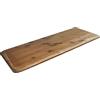 MODULARREDO | ANTICO CASALE Mensola da Muro, Mensola Legno, Scaffali Legno, Mensola da Parete, 76x24x2.4 cm, Noce, Kit Tasselli Incluso - Made in Italy