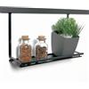 SOTECH Linero style scaffale universale nero 440 x 150 x 271 mm | da agganciare